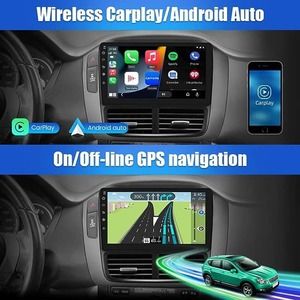 Stereo Honda Pilot 2005 -2008 Wireless Carplay Android Auto Touch Screen
